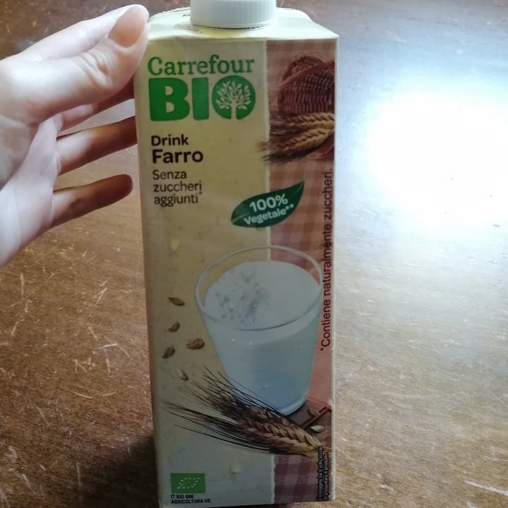 photo of Carrefour Bio Drink Farro shared by @liviamod on  07 Jul 2022 - review