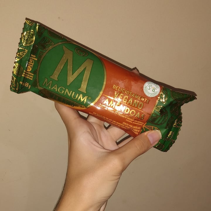 photo of Magnum Vegano De Amêndoas shared by @giihcmoraes on  04 Jun 2022 - review