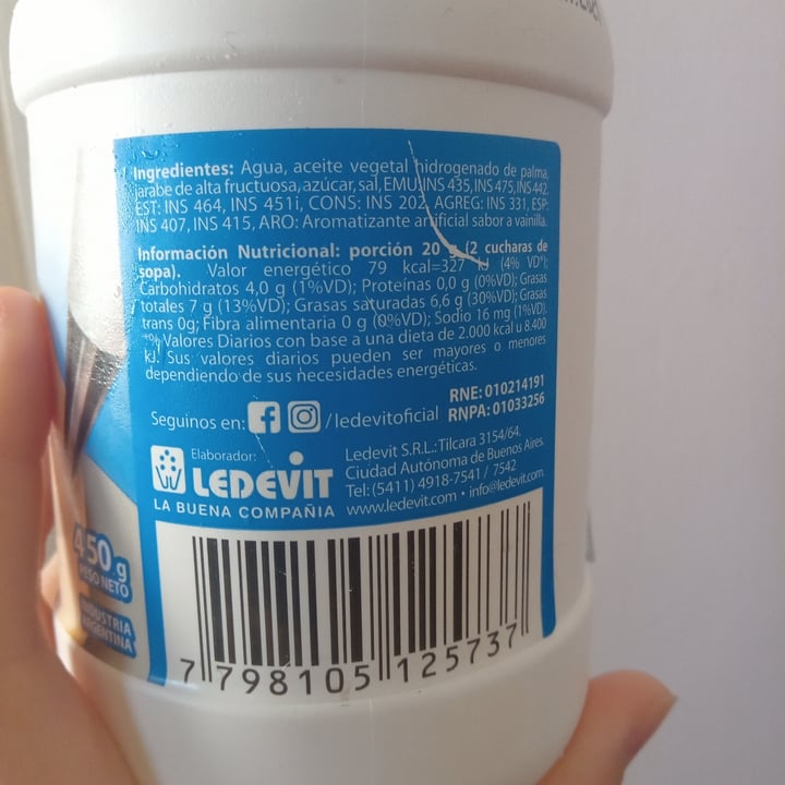 review photo of Ledevit Base No Lactea shared by @sofiamusical on 06 Mar 2021 - review