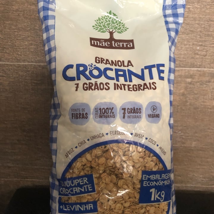 photo of Mãe Terra Granola Crocante 7 Grãos Integrais shared by @renatamarcondes on  09 Oct 2022 - review