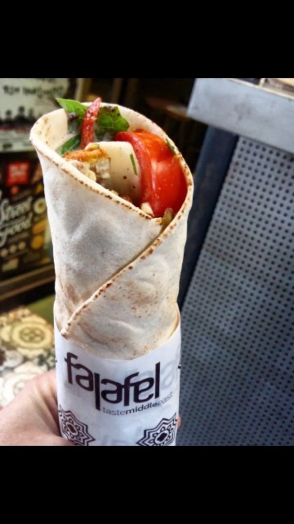 photo of Falafel Taste Middle East Falafel Wrap Original shared by @elenii on  03 Apr 2020 - review