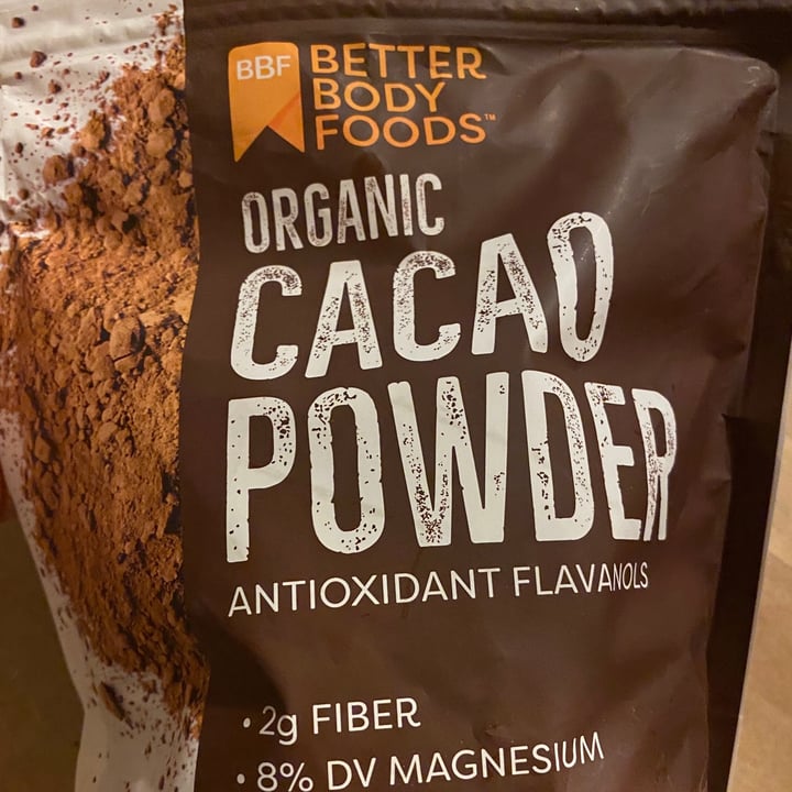 photo of Better Body Foods Cacao Powder shared by @lindashafer on  24 Jan 2021 - review