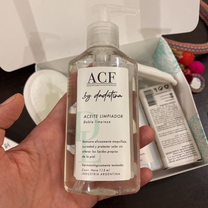 review photo of ACF Aceite Limpiador Doble Limpieza by Dadatina shared by @marianknl on 07 Apr 2021 - review