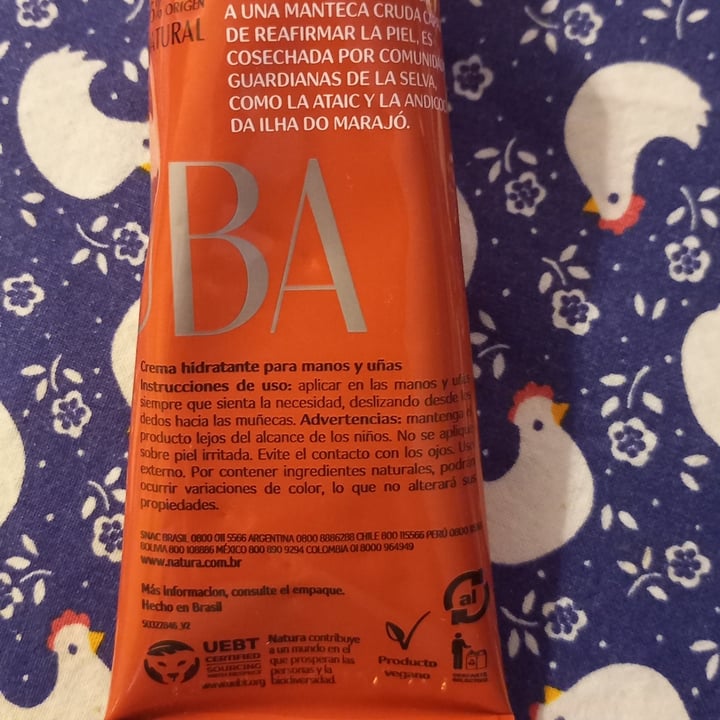 review photo of Natura Pulpa para manos shared by @jessvaldez on 09 Dec 2022 - review