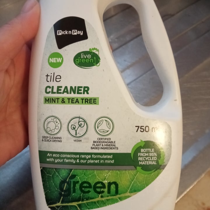photo of Pick n Pay Tile Cleaner shared by @sandraclara on  05 Mar 2022 - review