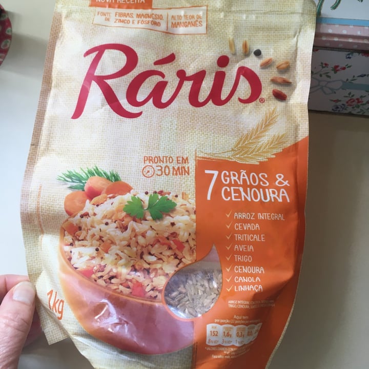 review photo of Raris Arroz 7 Grãos E Cenoura shared by @patfri on 21 Jun 2022 - review
