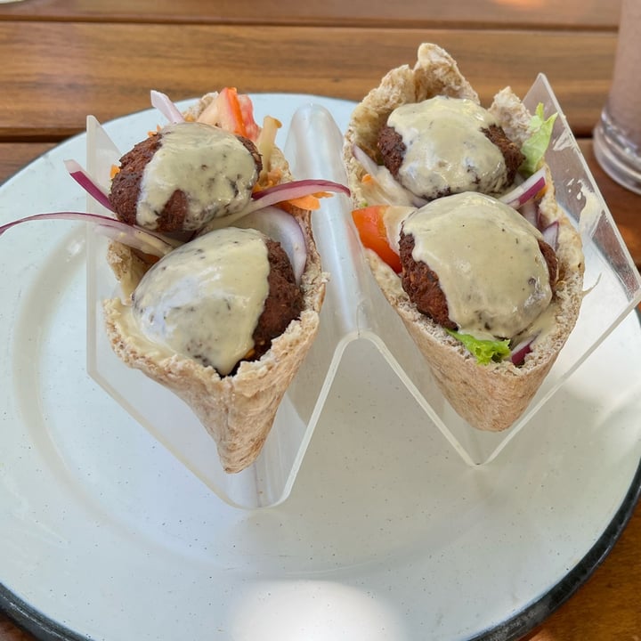 review photo of BIO-Natural Organic Store & Vegetarian Restaurant Playa del Carmen Pita Falafel shared by @bluemeanie on 02 May 2022 - review