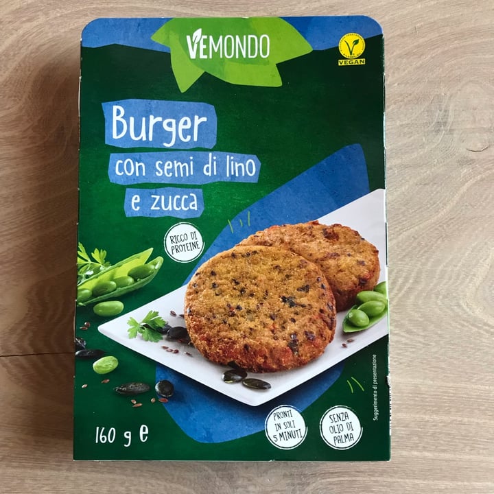 review photo of Vemondo Burger Con Semi Di Lino E Zucca shared by @ilesq on 08 Oct 2021 - review