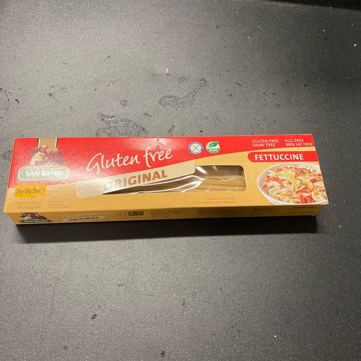 photo of San Remo Gluten free fettuccine shared by @pushpavegan on  05 Feb 2022 - review