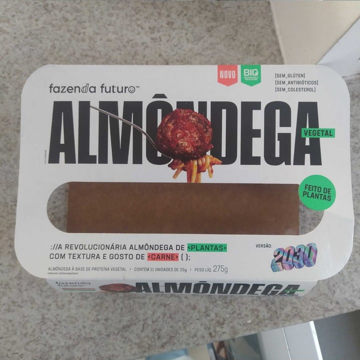 review photo of Fazenda Futuro - Future Farm Almôndega Vegetal shared by @gabifaria on 22 Apr 2022 - review