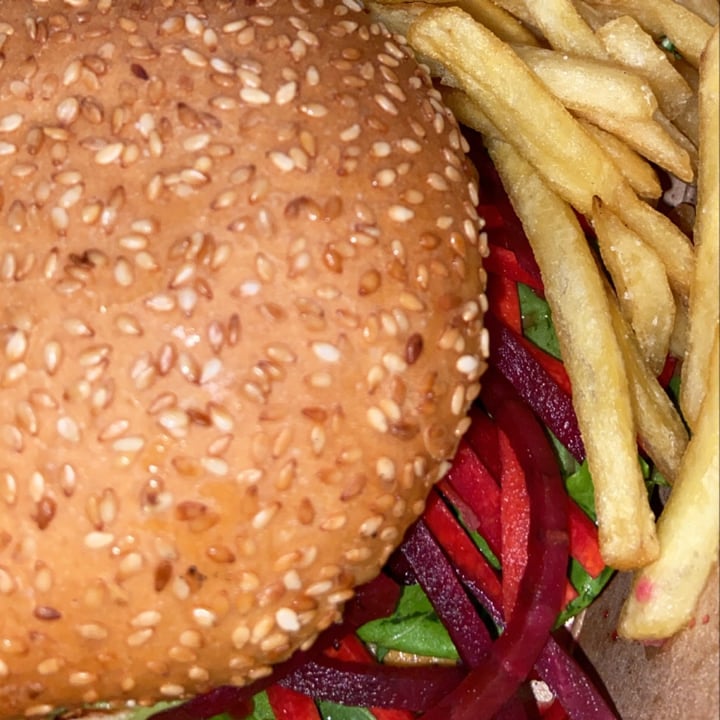 photo of Vagabond Kitchens | Mojo Market Seapoint Vegan Burger shared by @mickycodron on  17 Jan 2021 - review