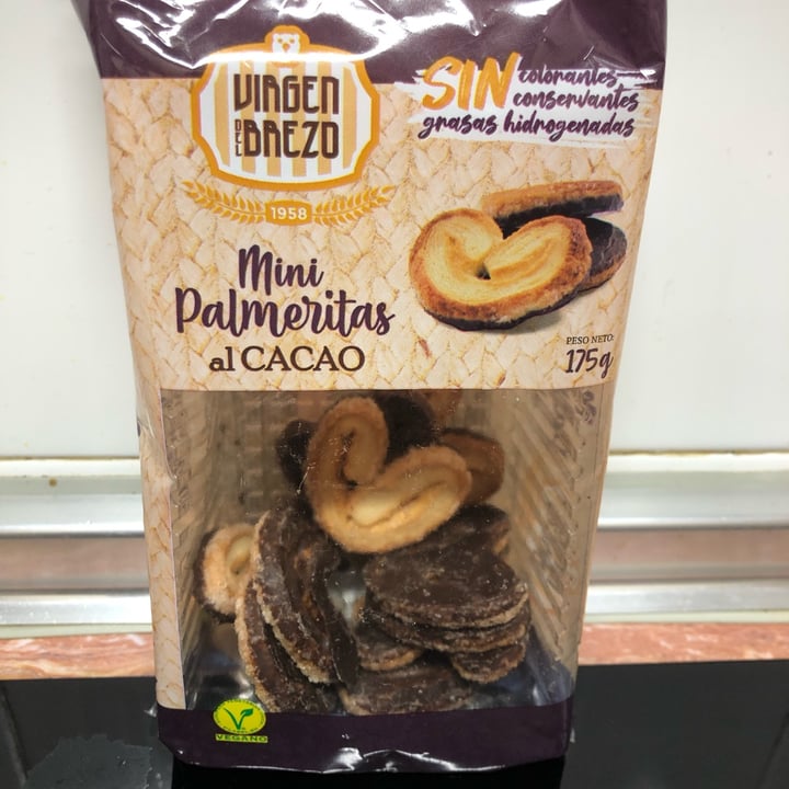 photo of Virgen del Brezo Mini Palmeritas al Cacao shared by @camilamp on  11 Jan 2022 - review