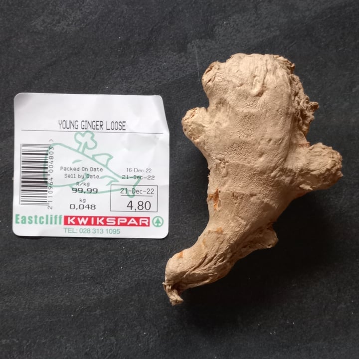 photo of Spar Ginger Root shared by @bl on  16 Dec 2022 - review