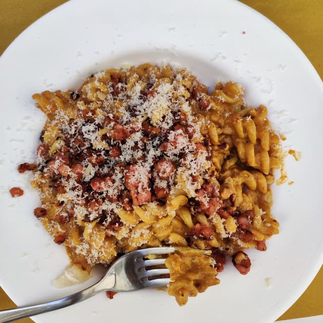 Photo of the dish “Fusilli Peperoni E Salsiccia”