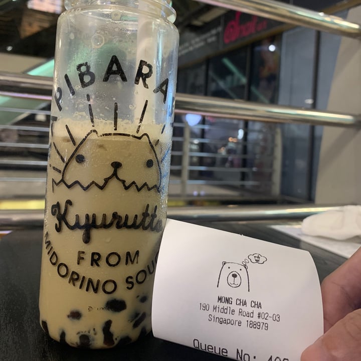 photo of Mong Cha Cha Cafe 梦茶茶 Hojicha Boba Bubble Tea shared by @tigerdon on  01 Oct 2020 - review