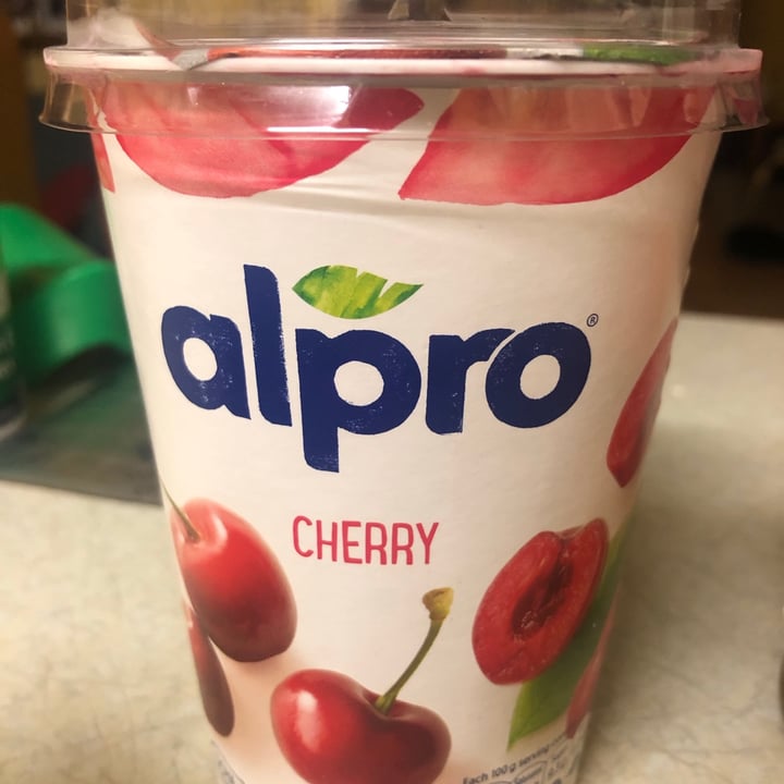 photo of Alpro No Added Sugars CHERRY Yoghurt shared by @karisbx on  06 Sep 2020 - review
