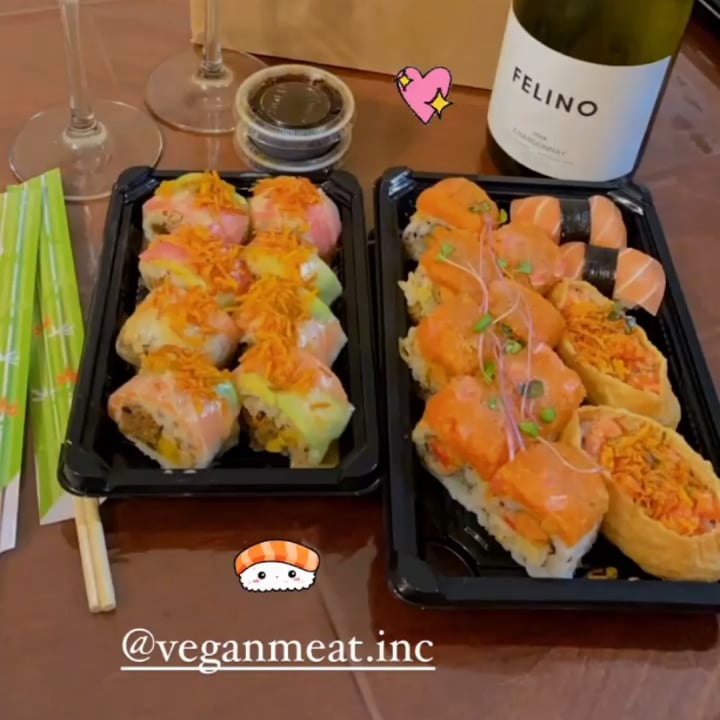 photo of Vegan Meat & Sushi Vegetalien Sushi shared by @anniekimderoy on  14 Nov 2021 - review