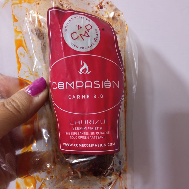 photo of Come Compasión Carniceria Vegetal Chorizo shared by @lalocadelosgatos8 on  07 Jun 2022 - review