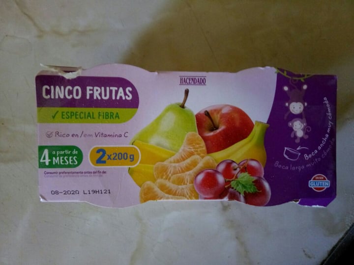 Potito Fruta Variada y Galleta 2x200g - E.leclerc Soria