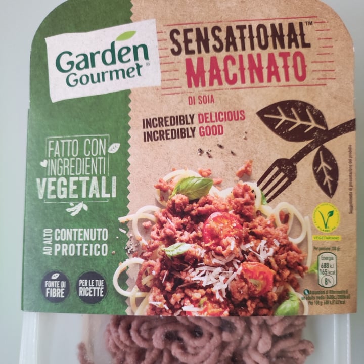 photo of Garden Gourmet Sensational Macinato shared by @valeria-verga on  11 Nov 2022 - review