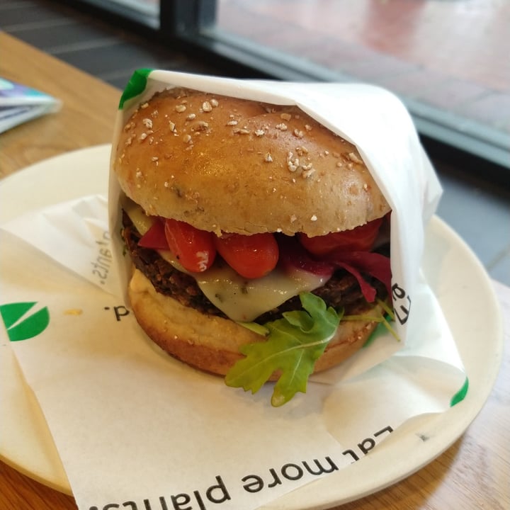 review photo of Veggie Grill House Veggie Burger shared by @rescuedogmom on 28 May 2022 - review