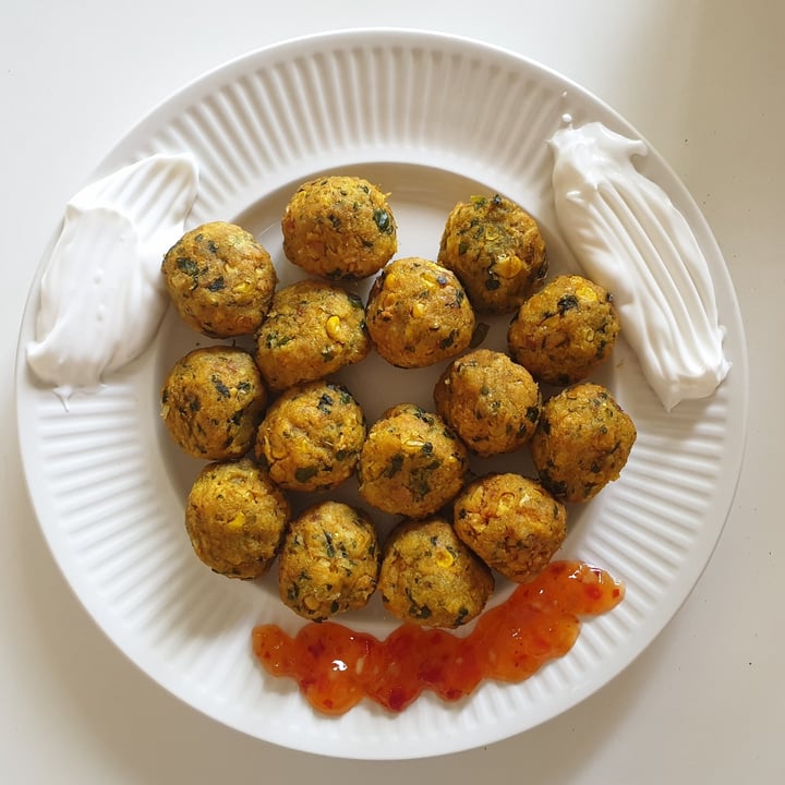 review photo of Pick n Pay Corn and Chickpea bites shared by @knaude21 on 06 Aug 2020 - review