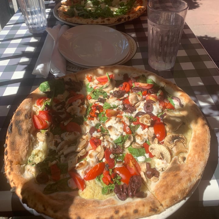 review photo of The Grand Pizzeria and Bar Vegan pizza shared by @valboileau on 06 Sep 2020 - review