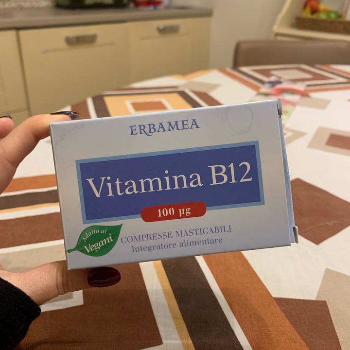 photo of Erbamea Vitamina B12 shared by @vegplautilla on  07 Nov 2022 - review