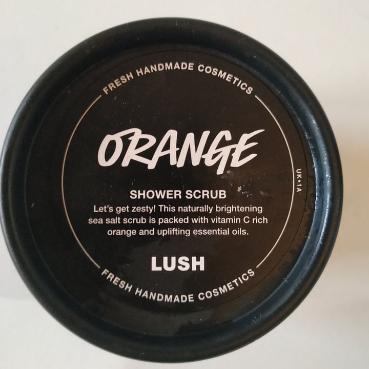 photo of LUSH Fresh Handmade Cosmetics Orange shared by @tomatoandpotatovegan on  28 Dec 2020 - review