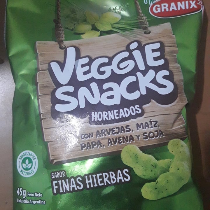 photo of Granix Veggie Snacks Horneados Finas Hierbas shared by @ljrtagnovie97 on  12 Jun 2020 - review