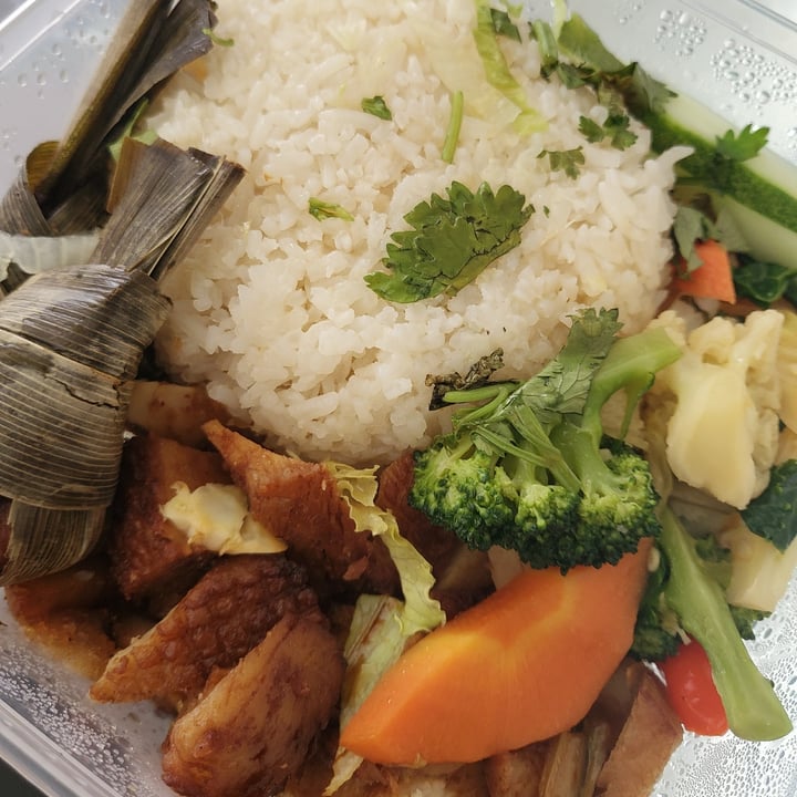 photo of Gokul Vegetarian Restaurant Chicken Rice shared by @crueltyfreetan on  26 Feb 2021 - review