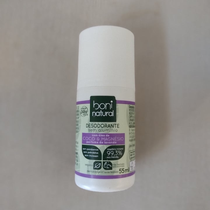 photo of Boni natural Boni Natural Desodorante Roll On shared by @elainebarreto on  07 Jul 2022 - review
