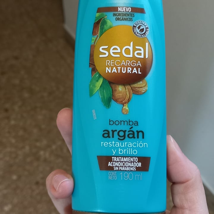 photo of Sedal Sedal Recarga Natural Bomba Argan shared by @gabyeug5119 on  13 Jun 2022 - review