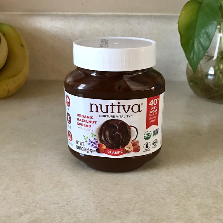 photo of Nutiva Classic Organic Hazelnut Spread shared by @oddish on  13 Feb 2021 - review