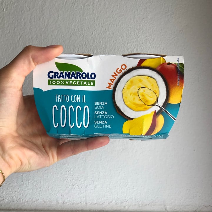 photo of Granarolo Yogurt Di Cocco - Gusto Mango shared by @giuliettaveg on  27 May 2021 - review