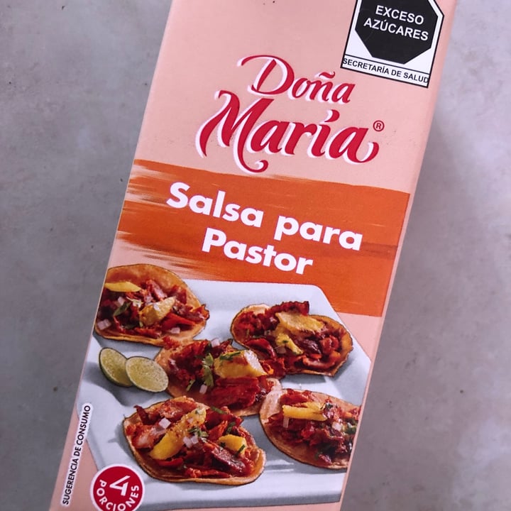 photo of Doña María Salsa Para Pastor shared by @bluejavexx on  02 Jun 2021 - review