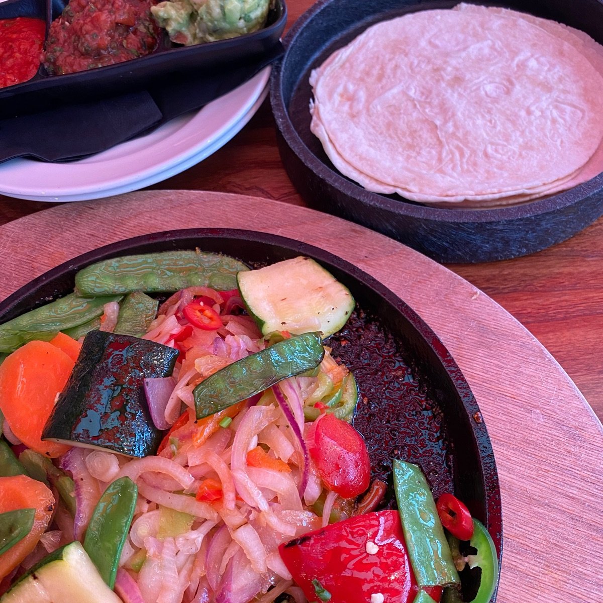 TGI Fridays Fajitas Garlic & Chilli Veg Reviews abillion