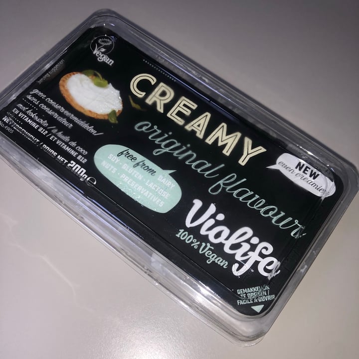 photo of Violife Creamy Original Flavour shared by @sylviavankampen on  13 Dec 2020 - review