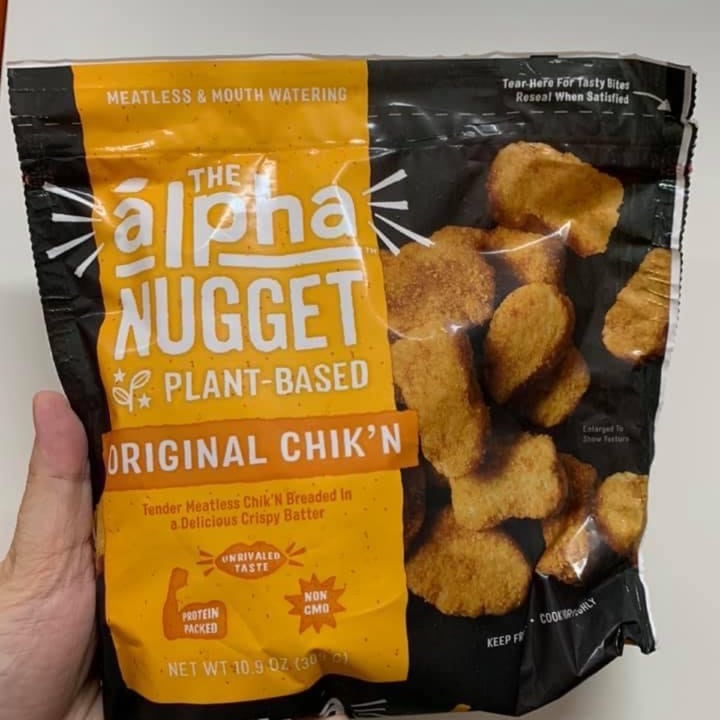 photo of Alpha Foods Chik’n Nuggets shared by @kennethchootv on  31 May 2021 - review