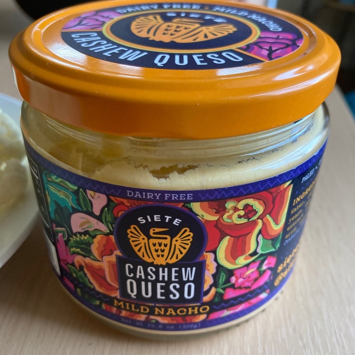 photo of Siete Family Foods Mild Nacho Cashew Queso shared by @abi88 on  04 Feb 2021 - review
