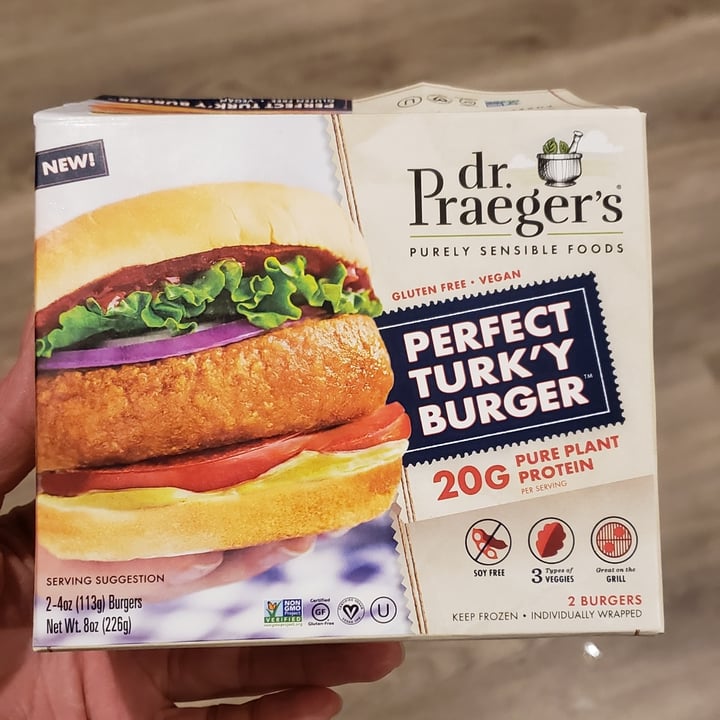 photo of Dr. Praeger's Perfect Turk'y burger shared by @ambularfortheanimals on  17 Oct 2020 - review
