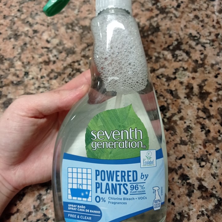 photo of Seventh Generation Spray limpiador baño shared by @veraluxy on  11 Jun 2022 - review
