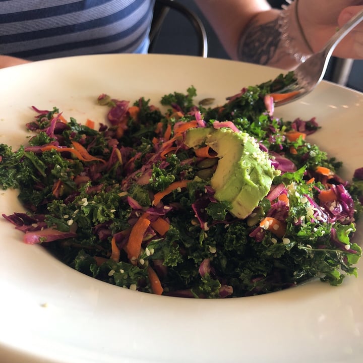 photo of GREEN ZEBRA CAFE, LLC Rainbow Kale Salad shared by @kp20 on  01 Oct 2019 - review