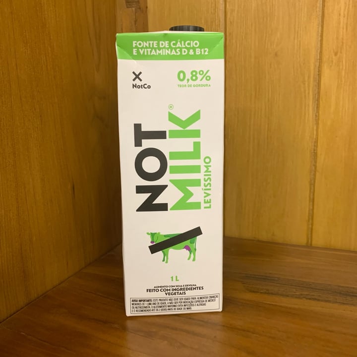 photo of NotCo Not Milk Levíssimo shared by @izabeladolago on  29 Jun 2022 - review