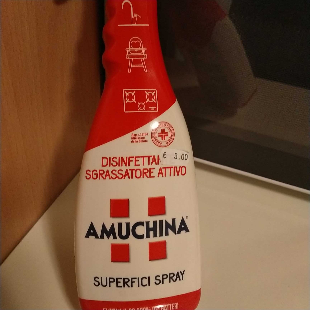 Amuchina Spray Disinfettante Sgrassatore 2 in 1 750 Ml