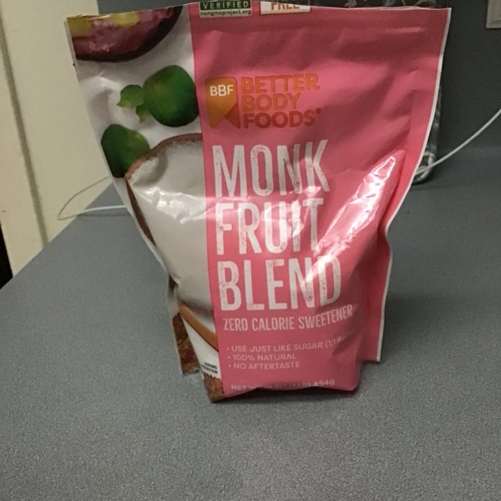 photo of Better Body Foods Monk Fruit Blend shared by @lucye on  22 May 2020 - review