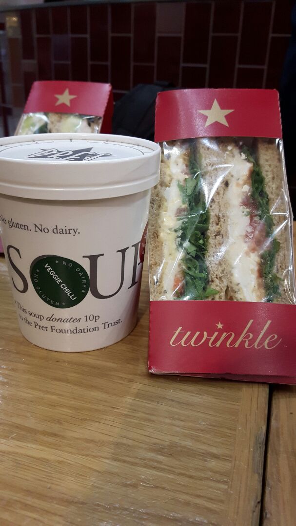 photo of Pret A Manger Cracking Egg Salad Sandwich shared by @darkchocoholic on  29 Dec 2018 - review