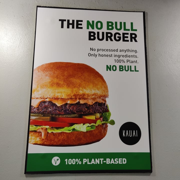 photo of KAUAI MENLYN The No Bull Burger shared by @christo on  17 Mar 2021 - review