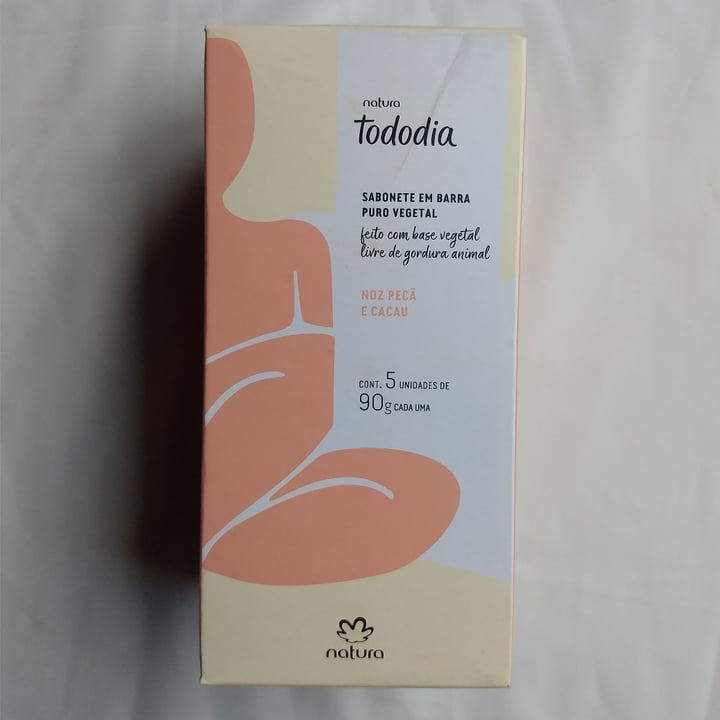 review photo of Natura Jabon en barra nuez pecan y cacao shared by @lafloravegana on 29 Oct 2020 - review