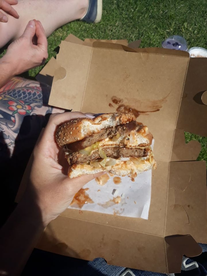 photo of Herbivorous The Vegan Mac Burger shared by @thecuriousamateur on  01 Jul 2019 - review